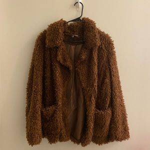 Cute teddy jacket - perfect for going out!